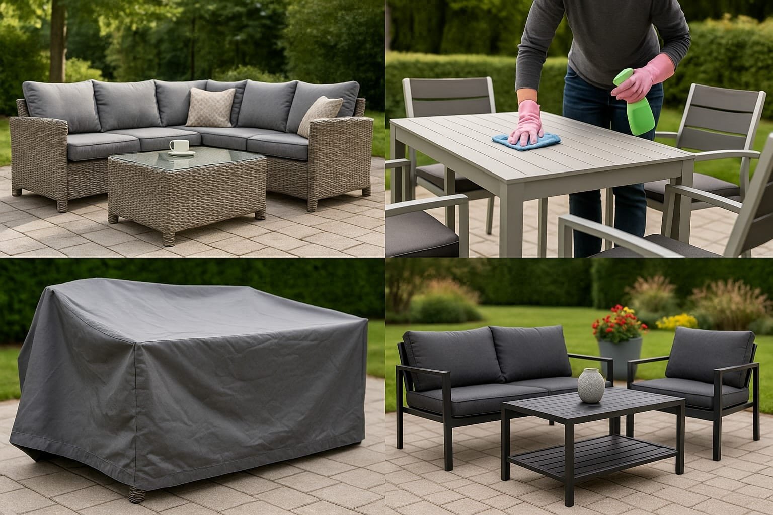 Lauko baldai: kaip prižiūrėti ir mėgautis jais daugelį metų | Mobellex.lt Lauko baldai